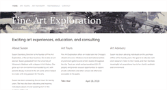 Desktop Screenshot of fineartexploration.com
